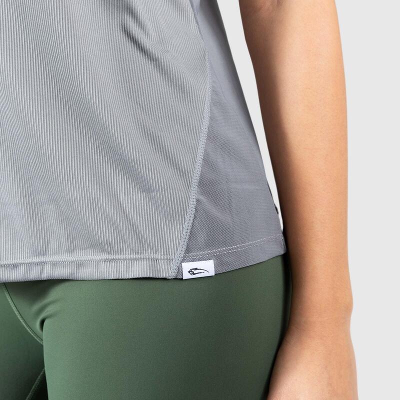 Damen Tank Top Tessie Dunkelgrau für Sport & Freizeit