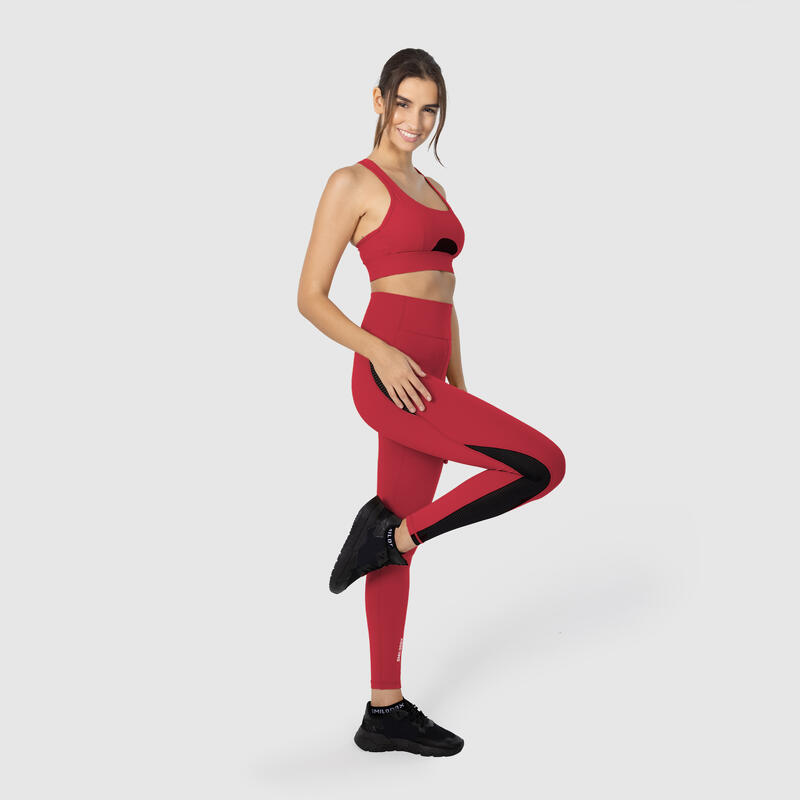 Damen Sport BH Advanced Joleen Rot für Sport & Freizeit