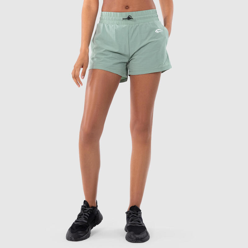 Damen Shorts Daisy Grün für Sport & Freizeit