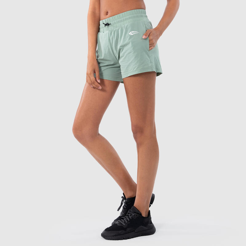 Damen Shorts Daisy Grün für Sport & Freizeit