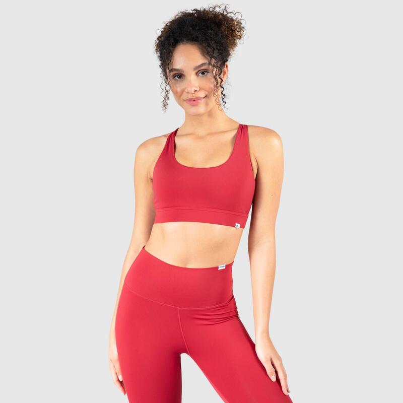 Damen Sport BH Sienna Rot für Sport & Freizeit