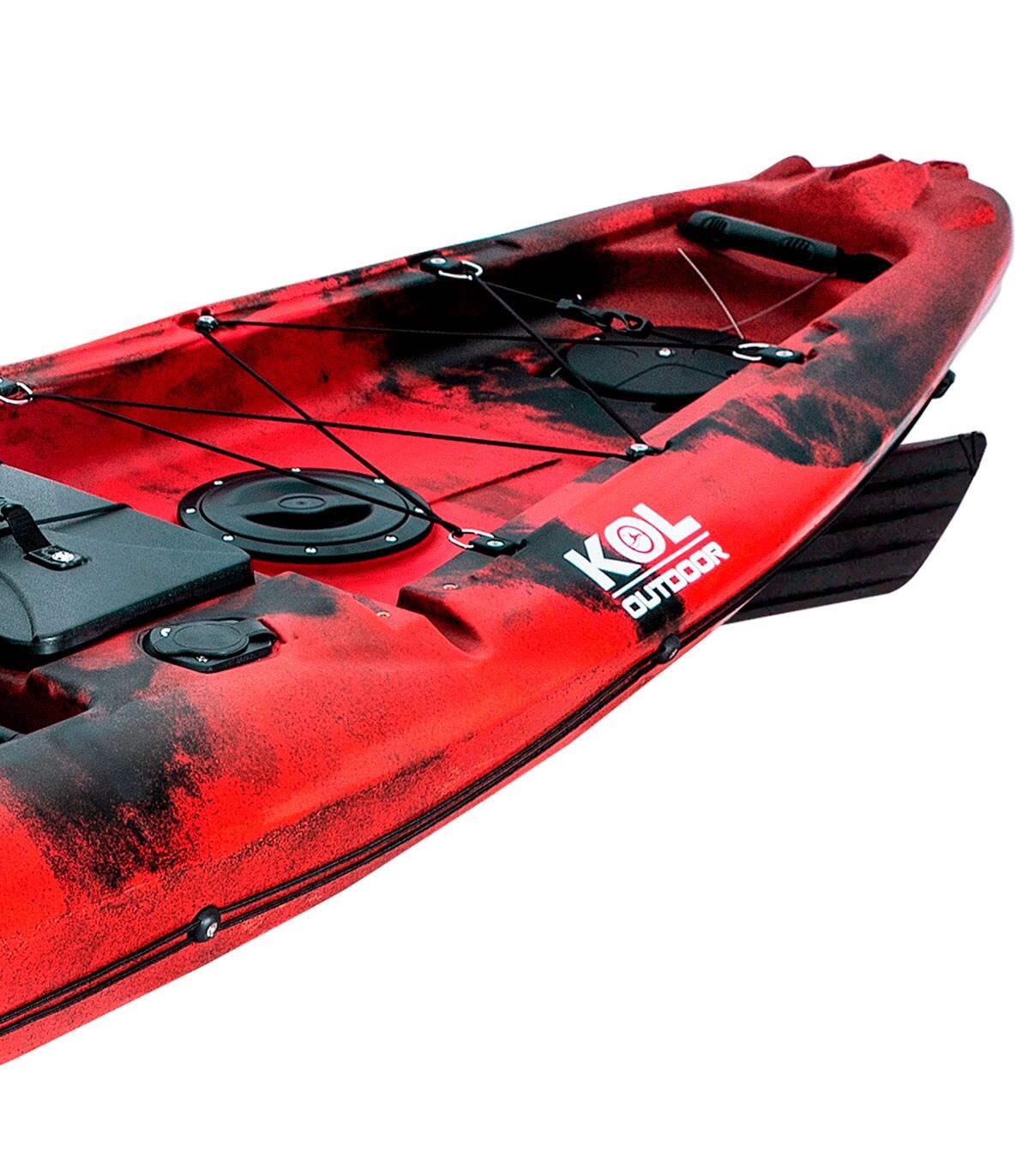 Kayak pesca con motor eléctico 46 lbs E-Dolphin 12 (365x84cm) 6/6