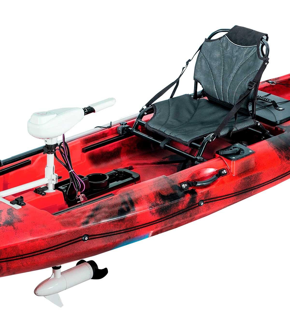Kayak pesca con motor eléctico 46 lbs E-Dolphin 12 (365x84cm) 2/6