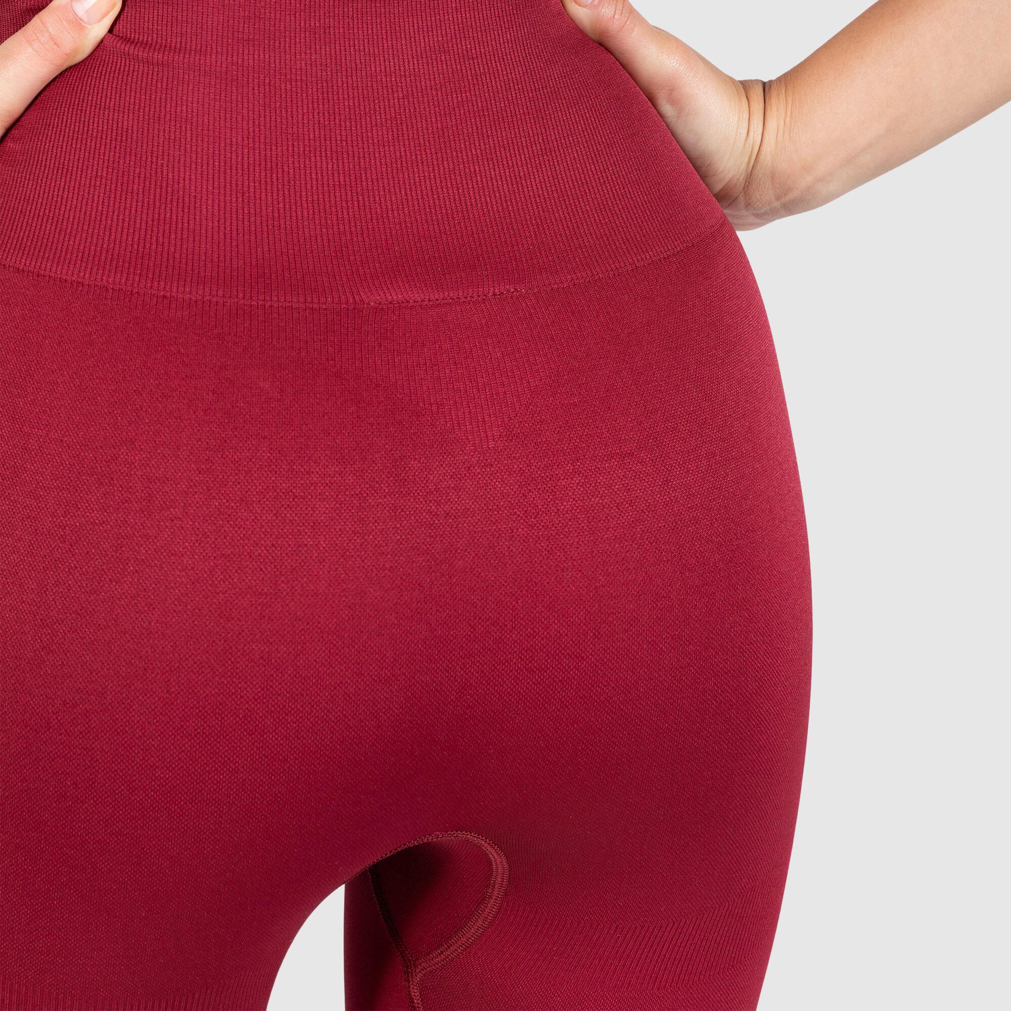 Damen High Waist Leggings Marissa Bordeaux 6/6