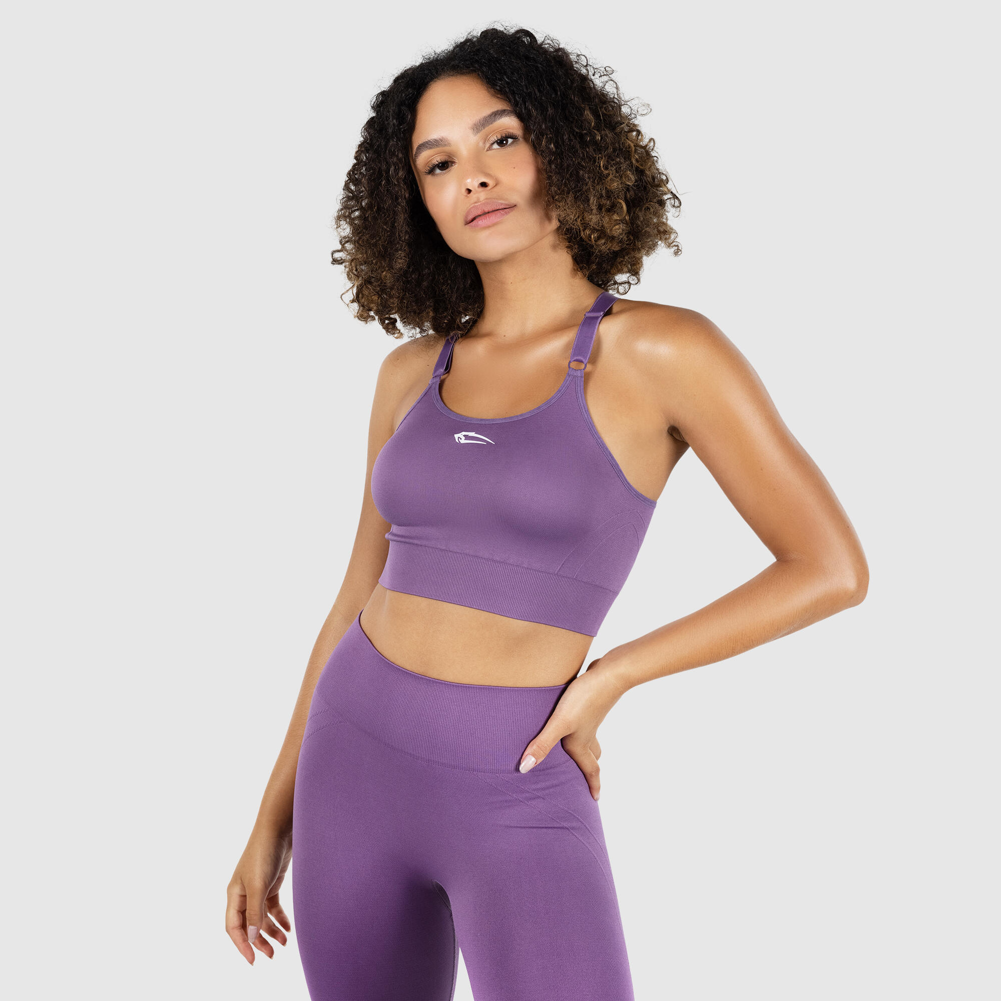 SMILODOX Damen Sport BH Noami Lila