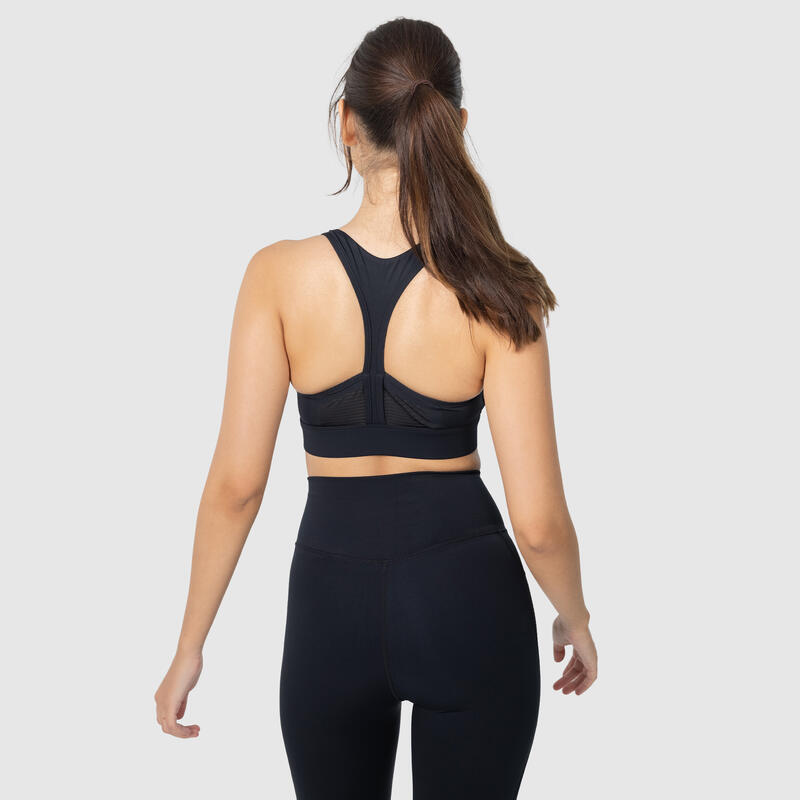 Damen Sport BH Advanced Joleen Schwarz für Sport & Freizeit