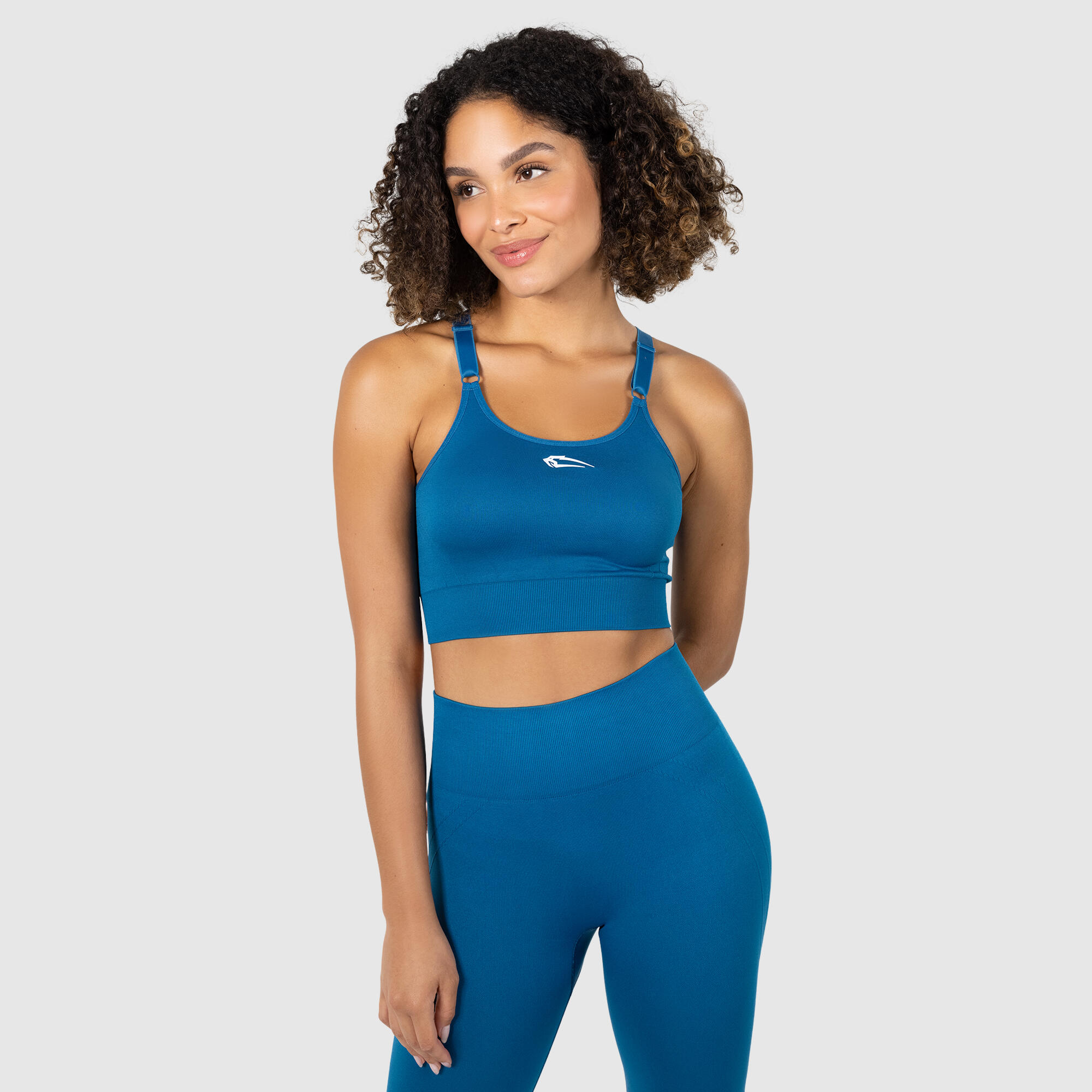SMILODOX Damen Sport BH Noami Royal Blau