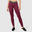 Damen Leggings Precious Bordeaux