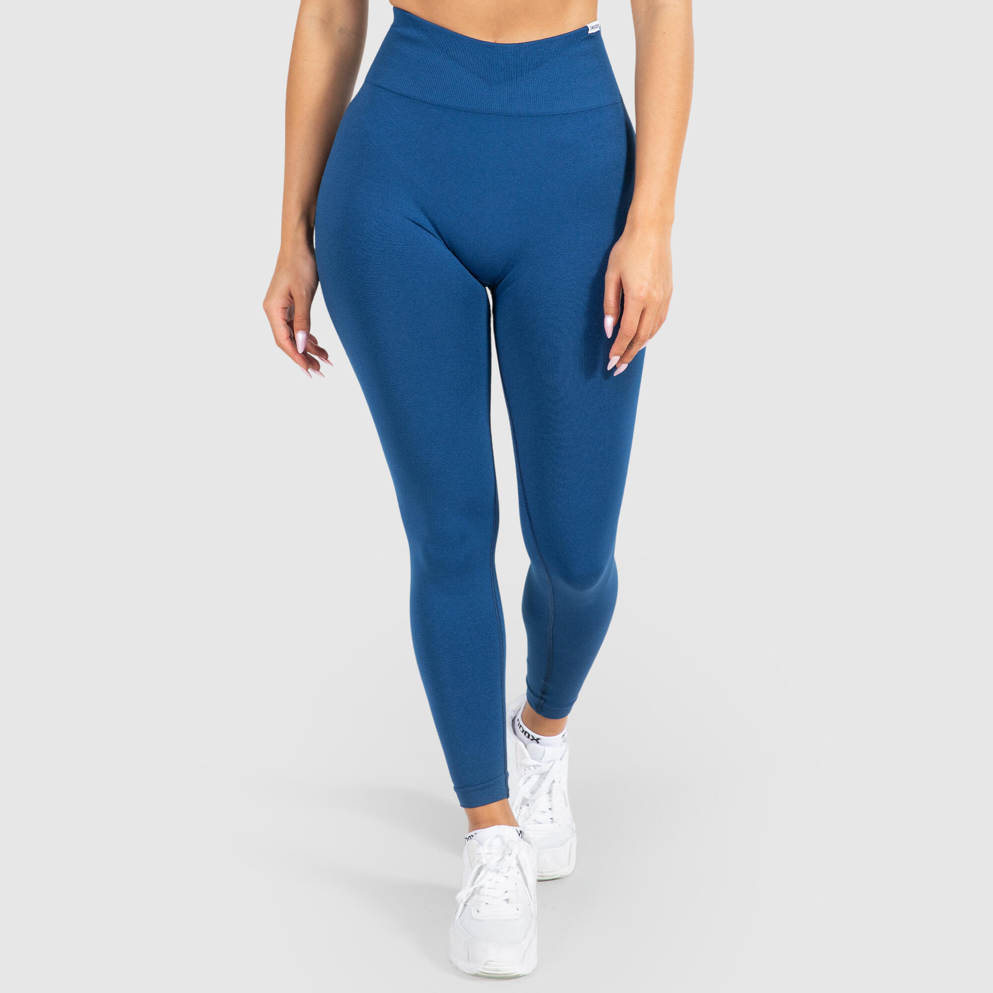 SMILODOX Damen Leggings Amaze Scrunch Pro Dunkelblau