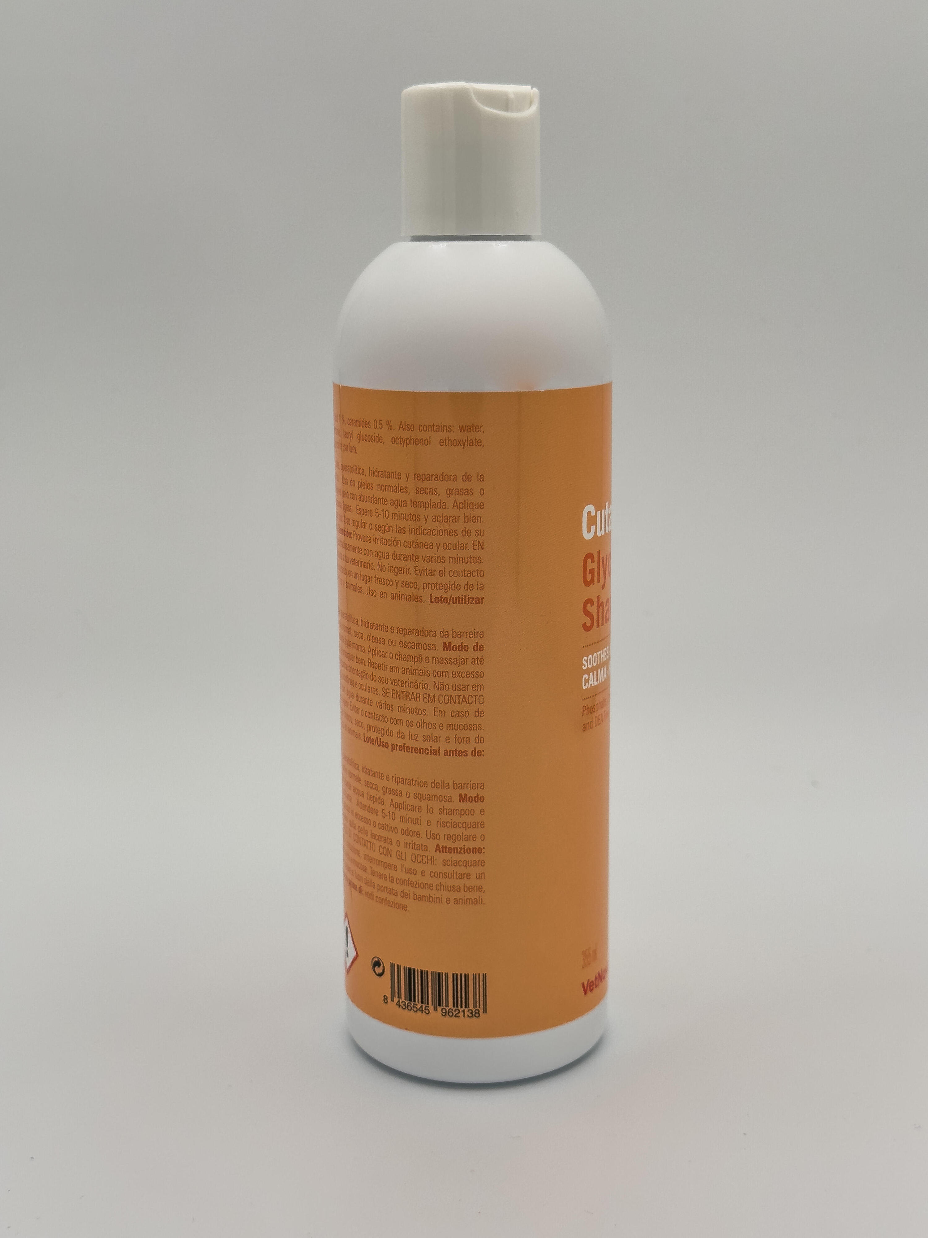 Champô Dermatológico de Última Geração Cutania GlycOat para cavalos 3/3