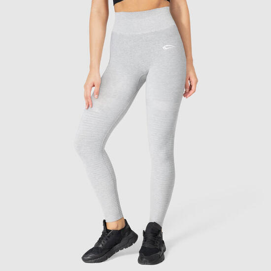 Damen High Waist Leggings Ivy Grau Melange