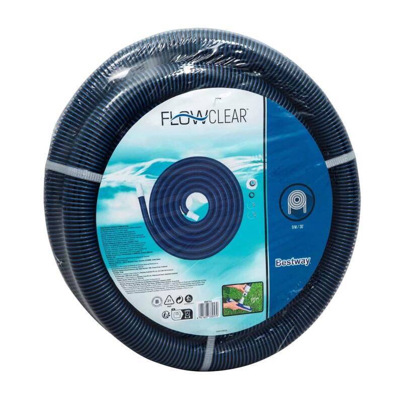 Bestway Vacuümslang met aansluiting ø38 mm 9 m blauw