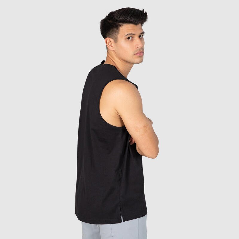 Herren Tank Top Francis Schwarz für Sport & Freizeit