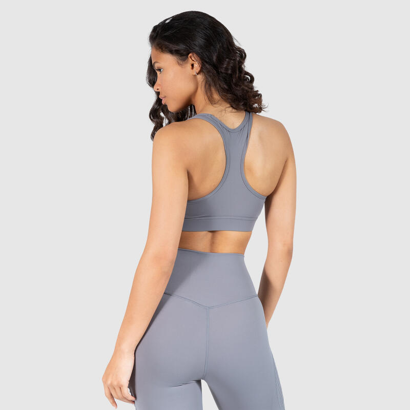 Damen Sport BH Advanced Limitless Dunkelgrau für Sport & Freizeit