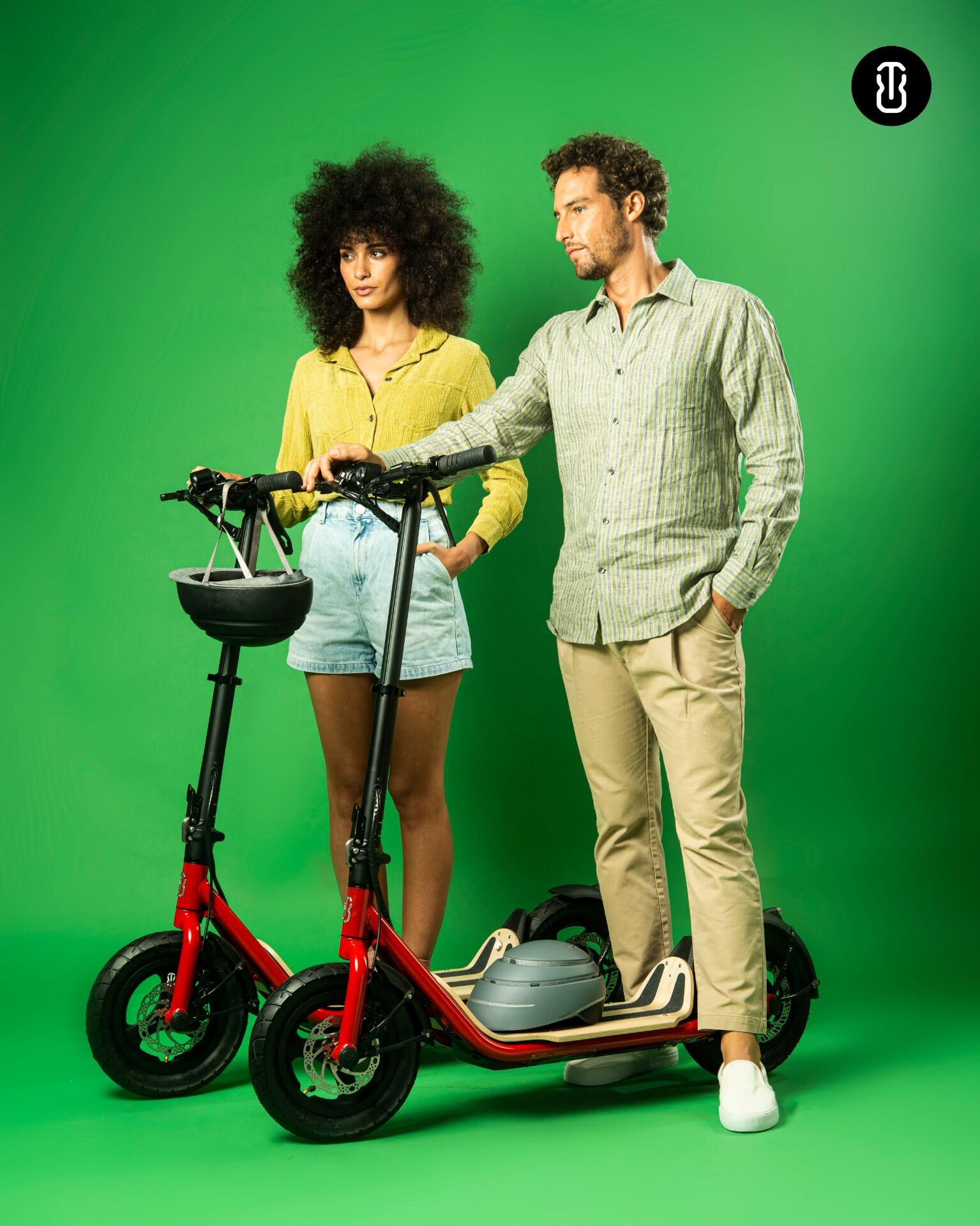 8Tev Adult Electric Scooter, B12 Proxi, Red 4/5