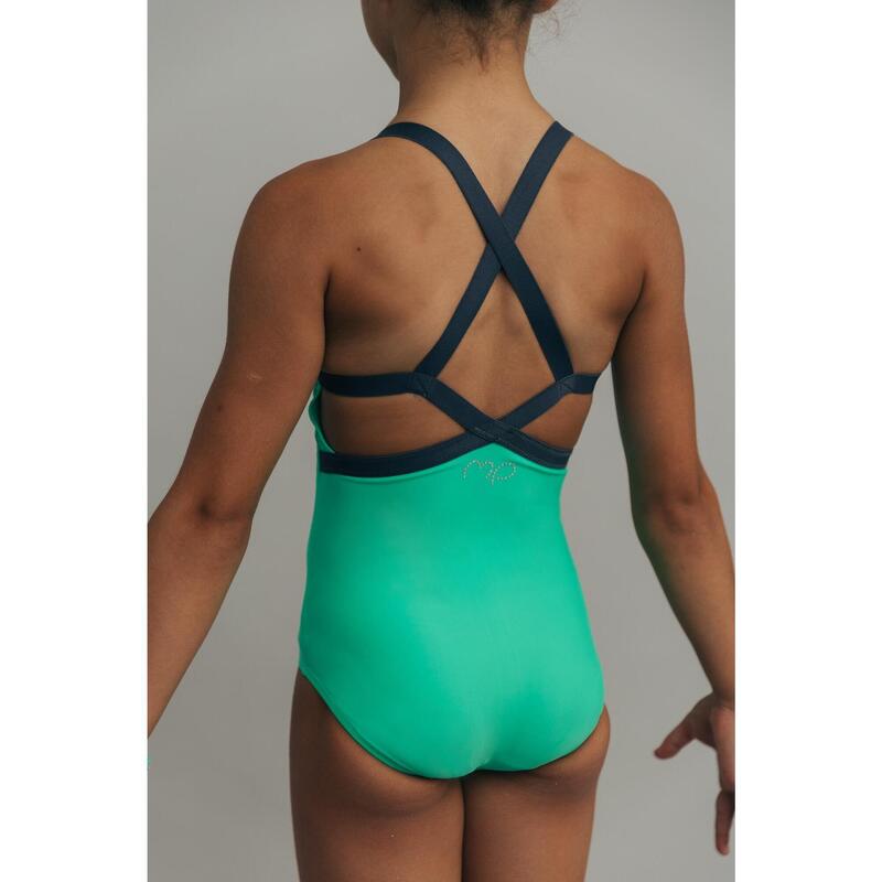 Maillot de Ginástica Handstand Mint Menina