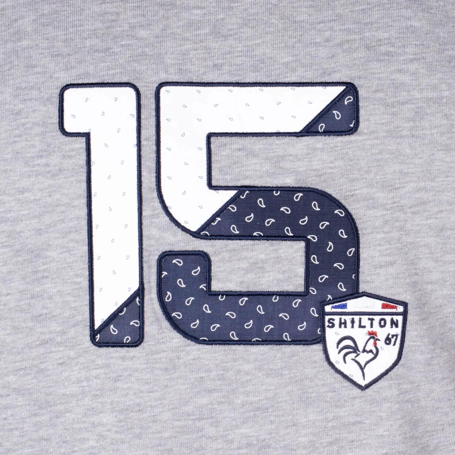 Polo rugby XV fantaisie S / Gris 3/5