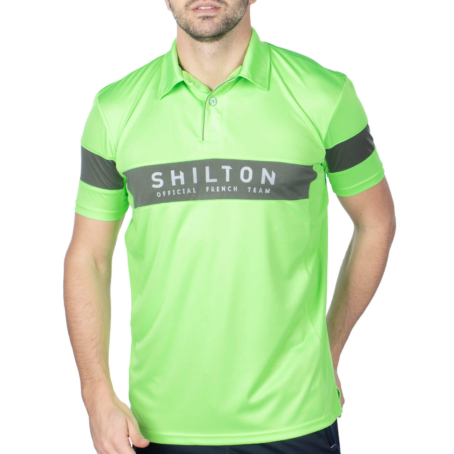 Shilton - Polo Sport Bicolore Homme - Polo Manches Courtes - Vert - 48 Xl - Decathlon
