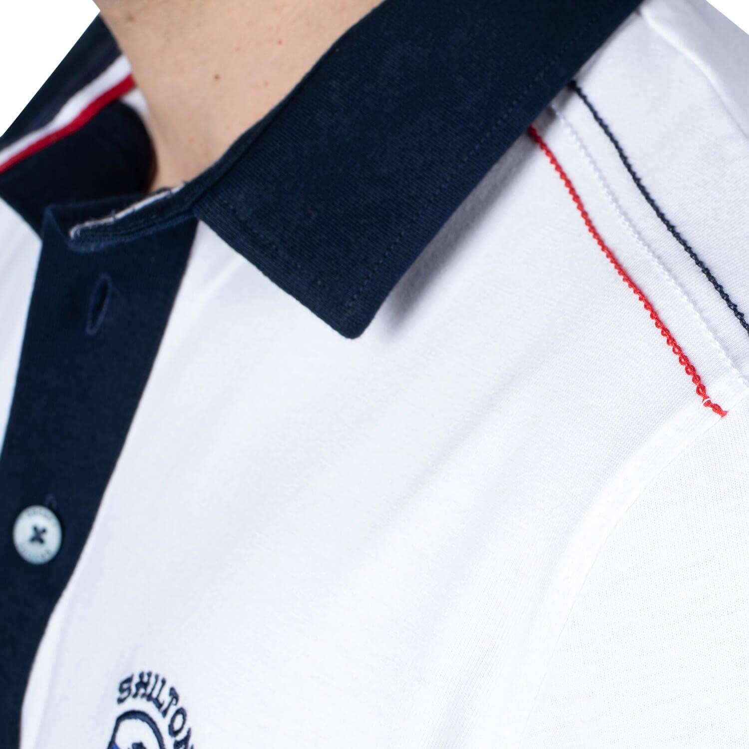 Polo basic ecusson RUGBY homme 4/4