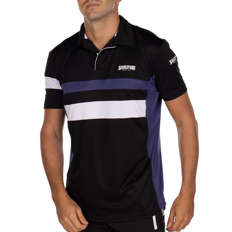 Polo de sport TRICOLORE homme