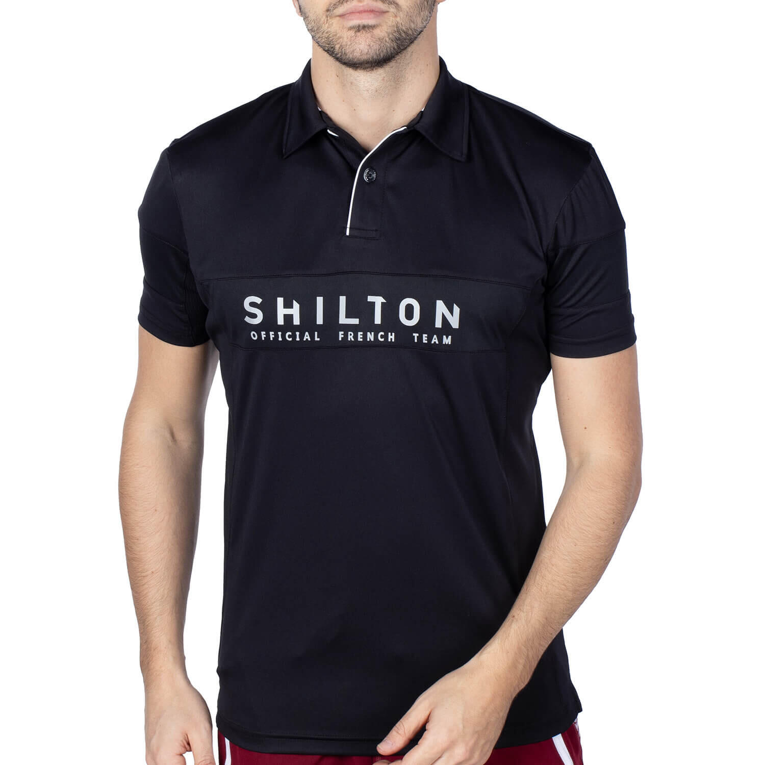 Polo sport bicolore homme 3/5
