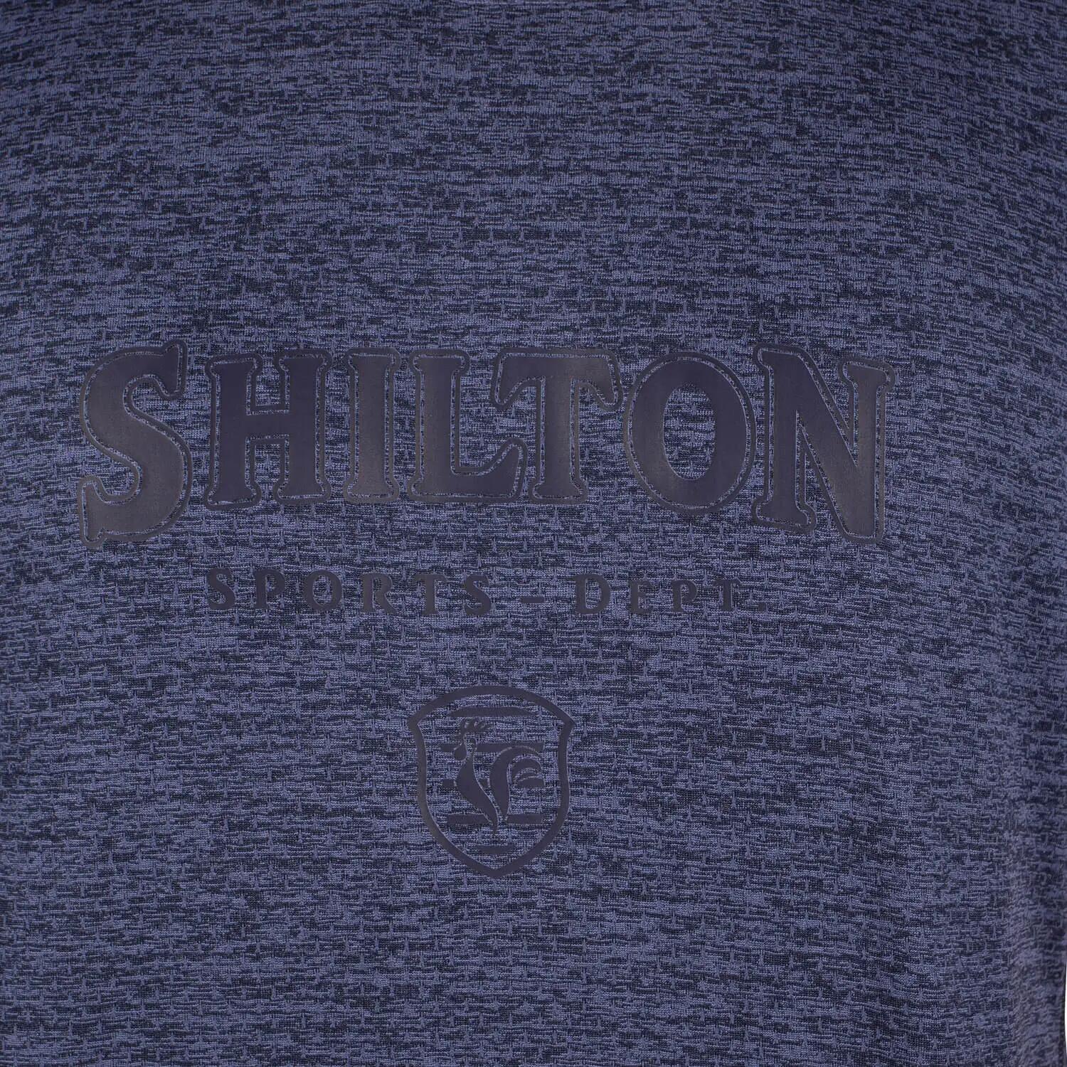 T-shirt de sport écusson XL / Blue 4/4