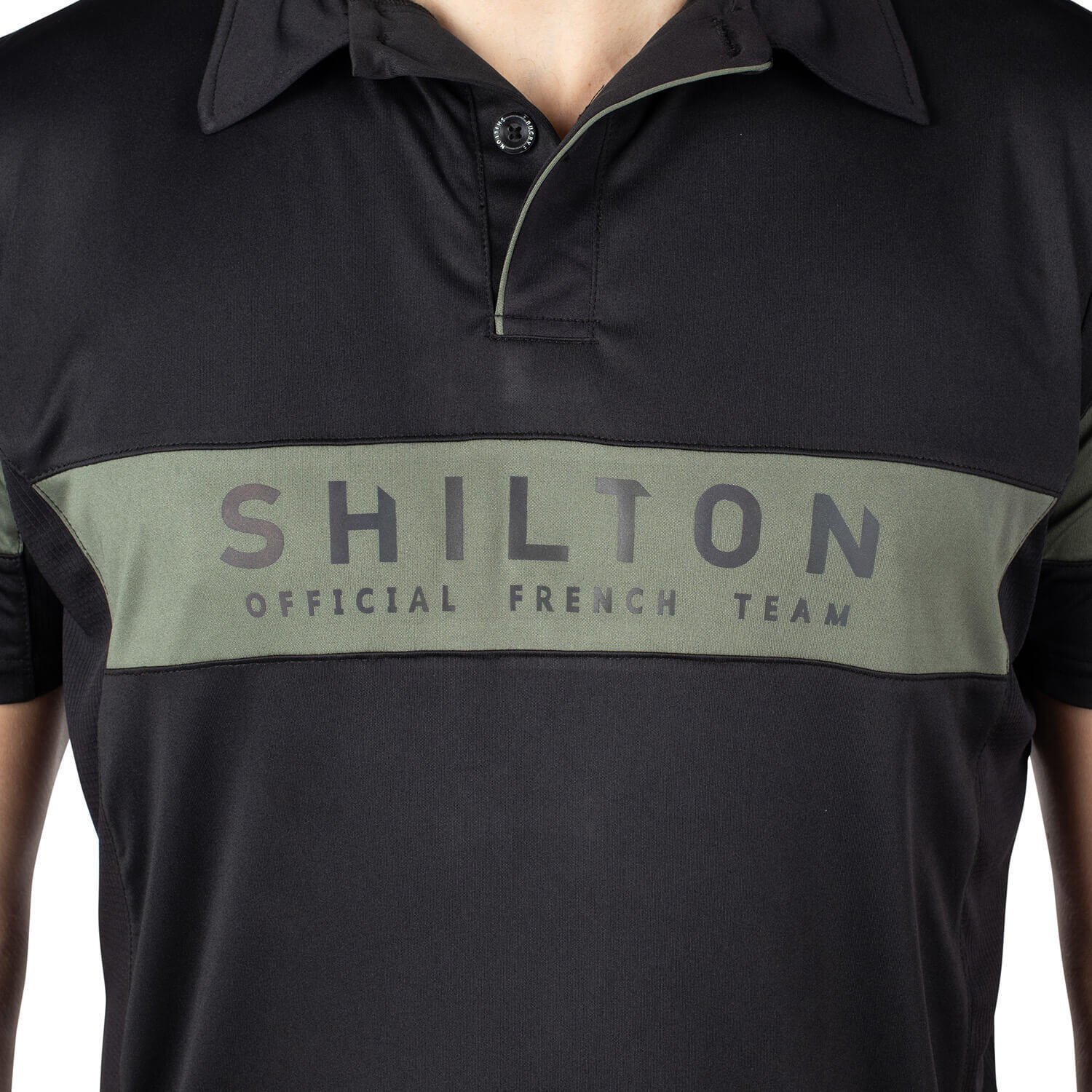 Polo sport bicolore homme 4/4