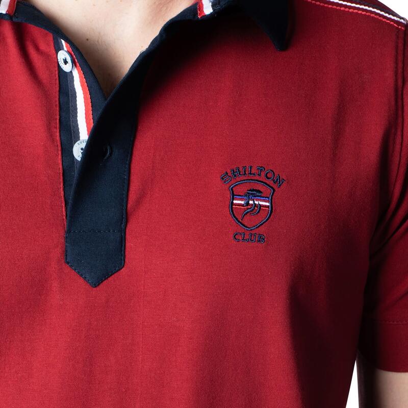 Polo basic ecusson RUGBY homme