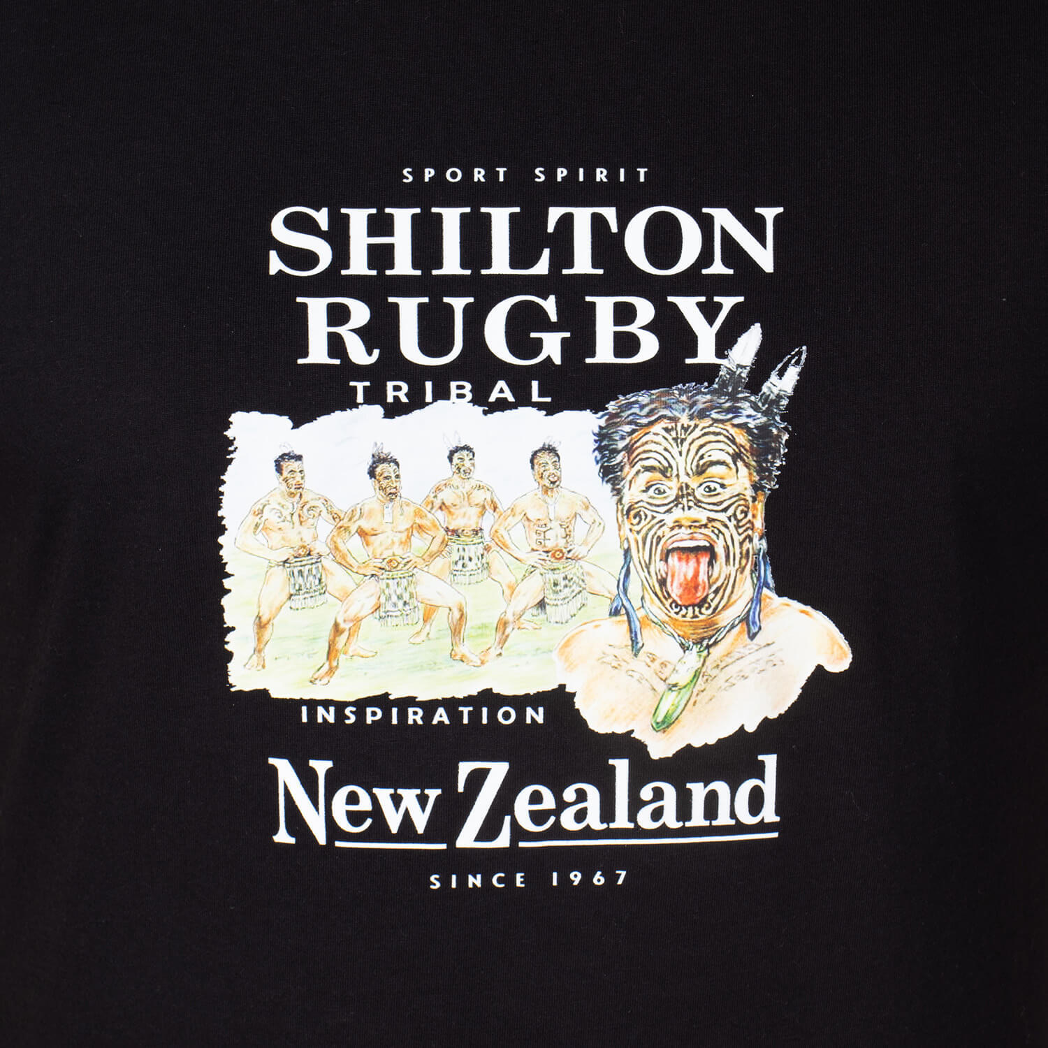 Tshirt rugby print TRIBAL homme 3/4