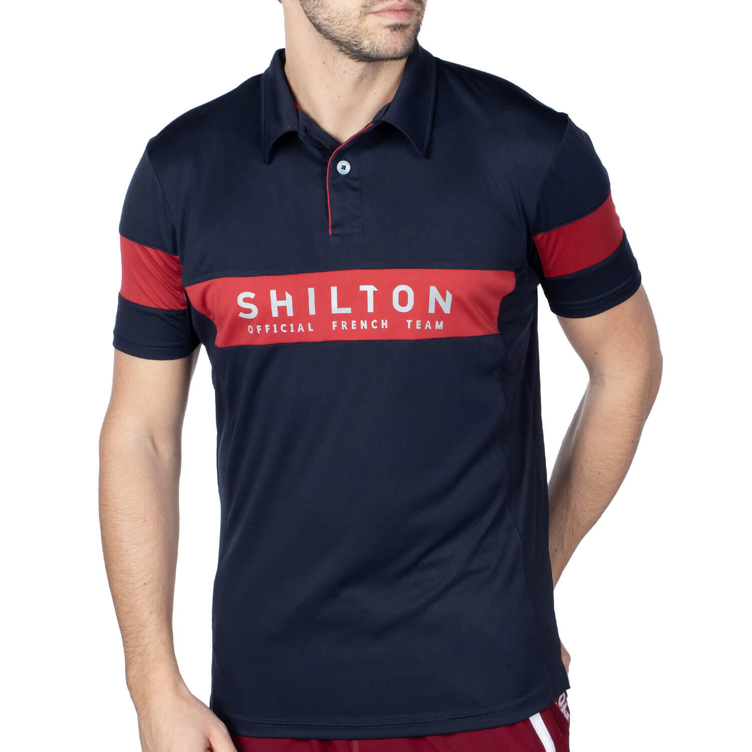 Polo sport bicolore homme 3/5