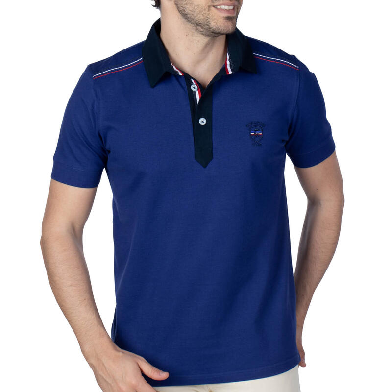 Polo basic ecusson RUGBY homme