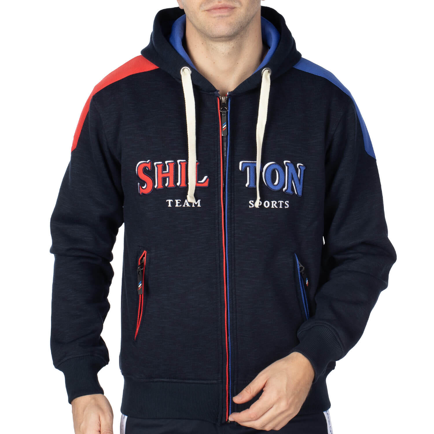Shilton - Gilet À Capuche Shilton Sport Homme - Pull - Bleu - S - Decathlon