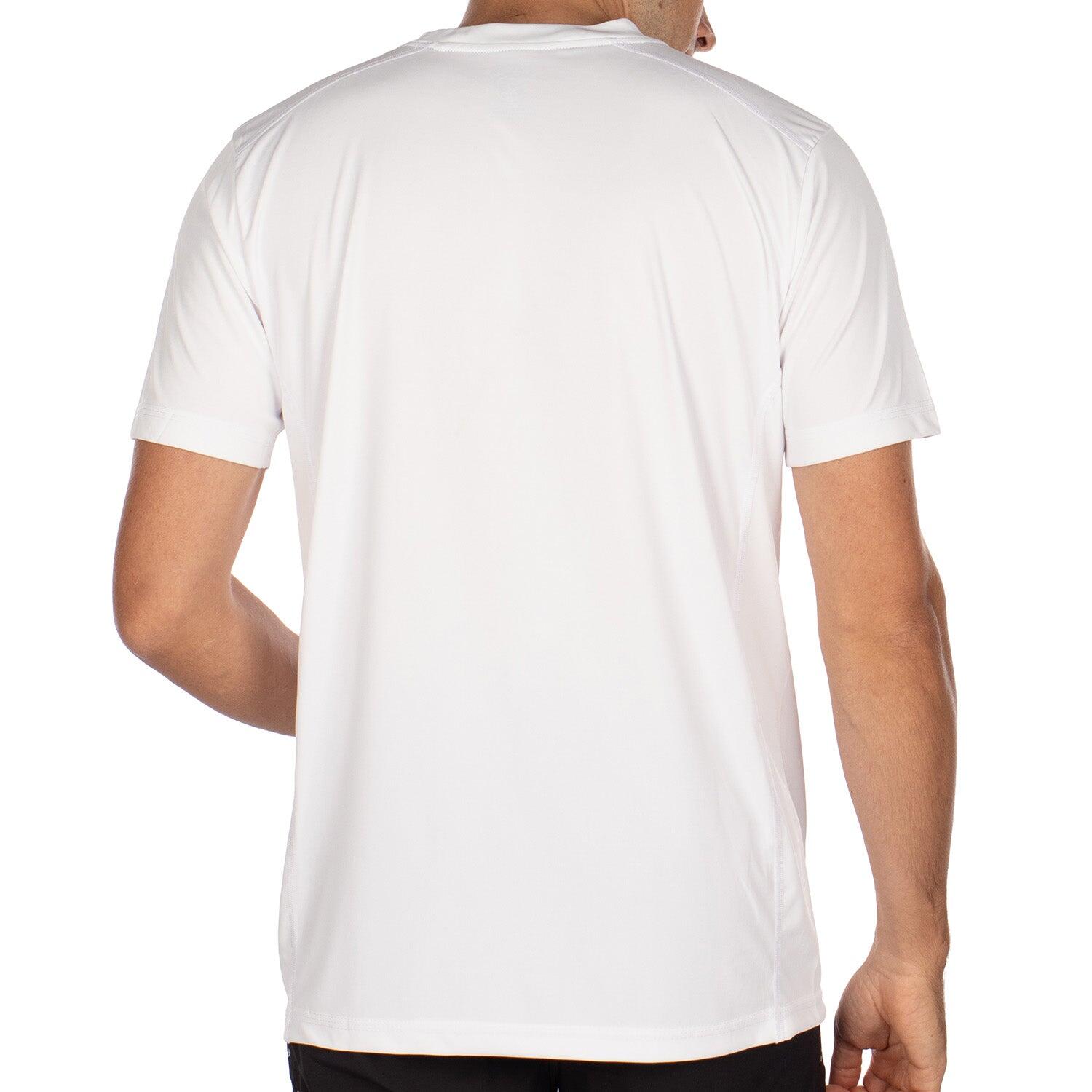 T-shirt de sport écusson blanc 4XL 3/4