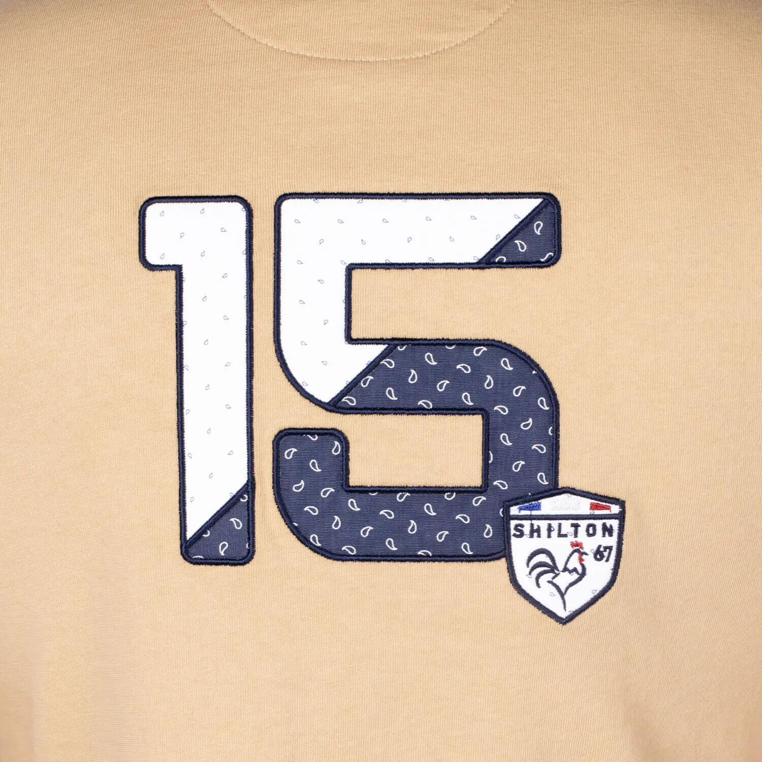 Polo rugby XV fantaisie S / Beige 3/6