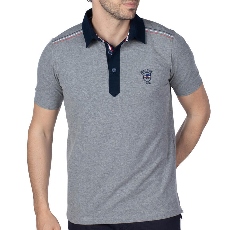 Polo basic ecusson RUGBY homme