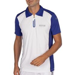 Polo de sport zippé BICOLORE homme