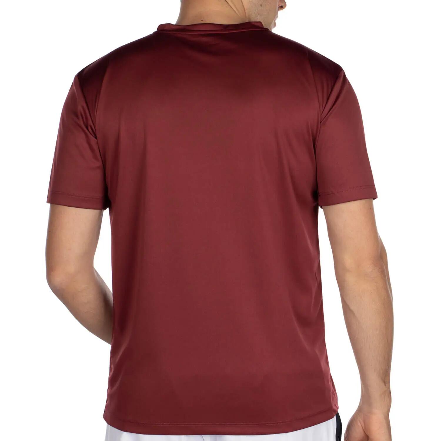 Tshirt col v sport dept 3XL / Bordeaux 3/4