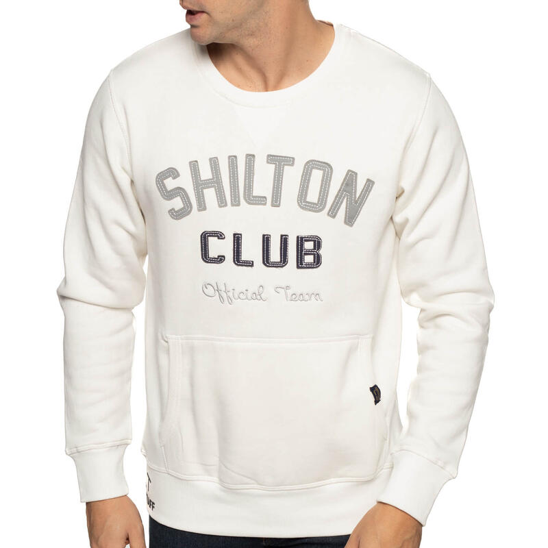 Sweat club col rond homme