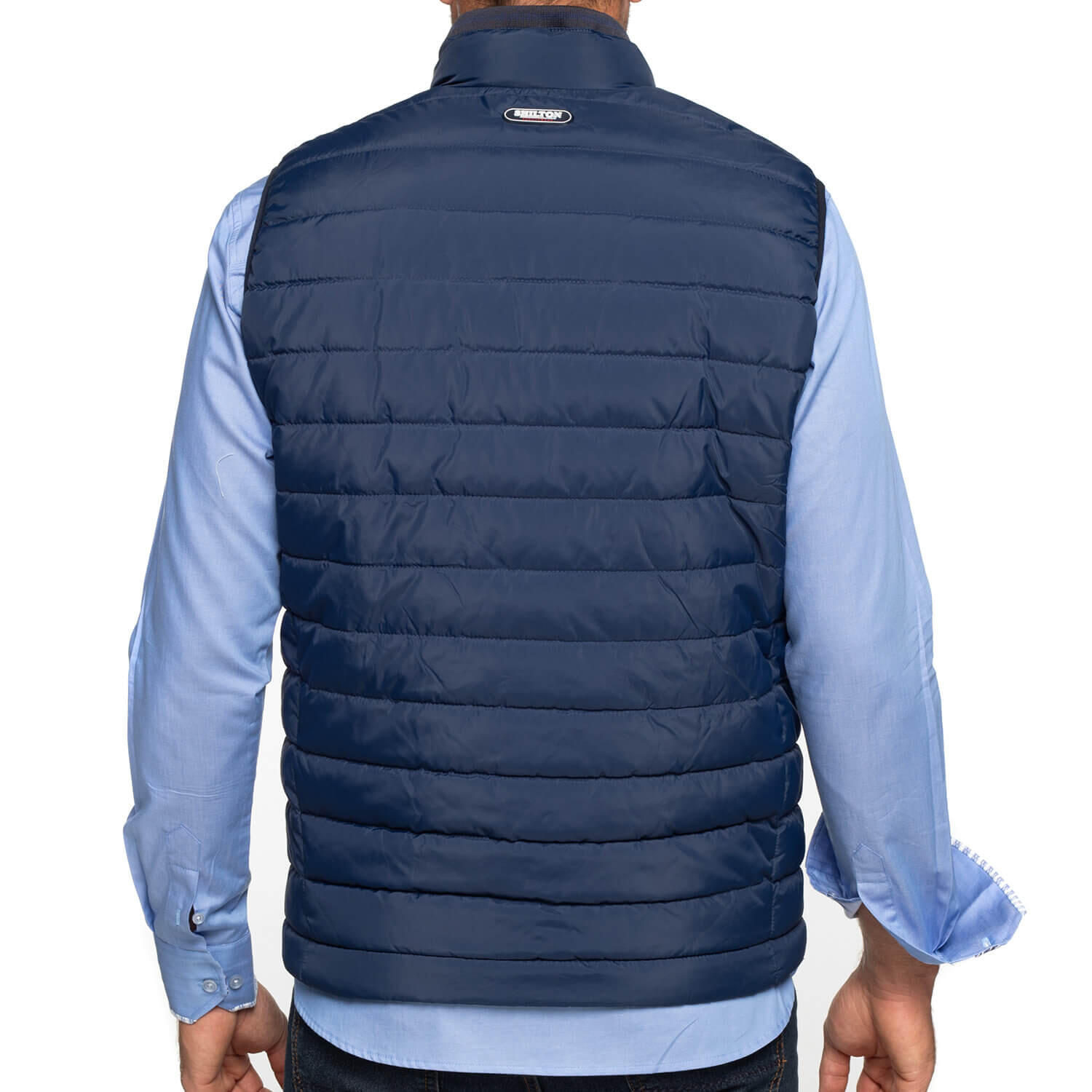 Doudoune sans manche bicolore homme 2/5