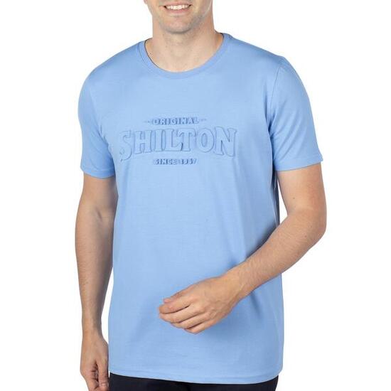 T-shirt manches courtes relief homme