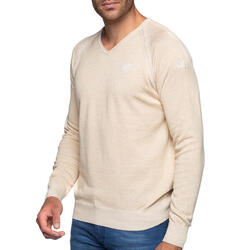 Pull raglan col V homme