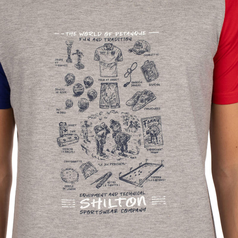 Tshirt world PETANQUE homme