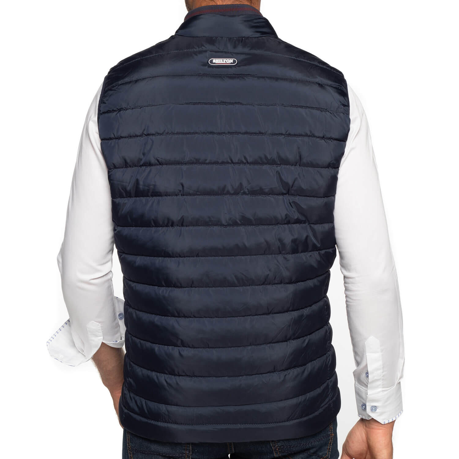 Doudoune sans manche bicolore homme 2/5