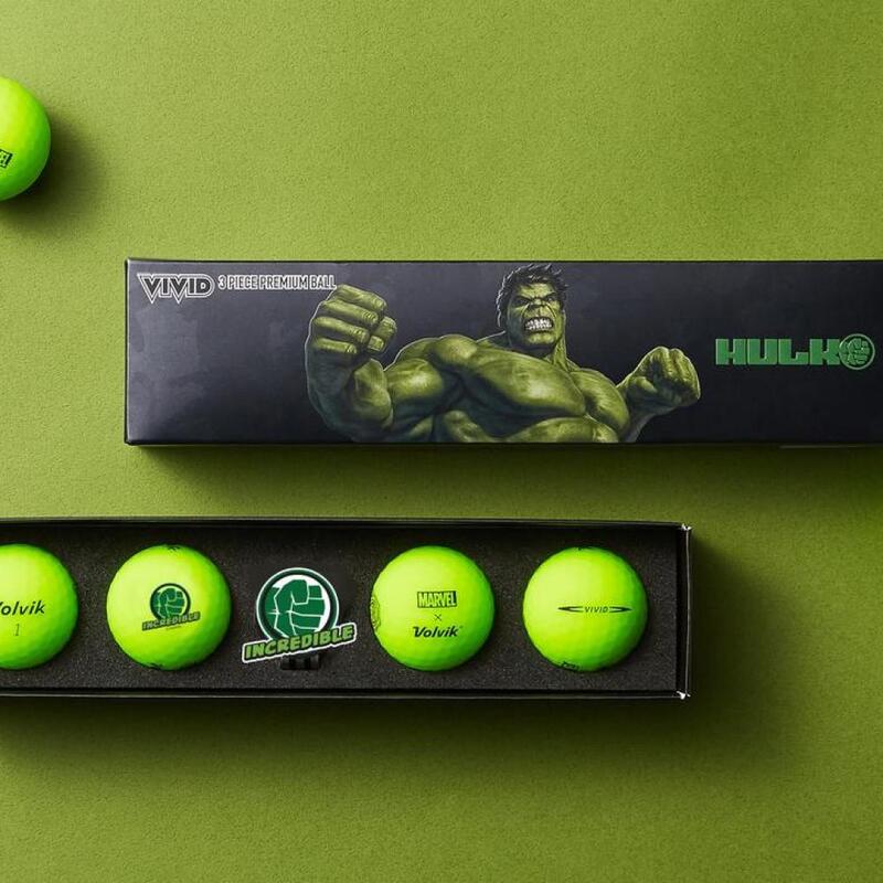 Conjunto de bolas de golfe Volvik Hulk