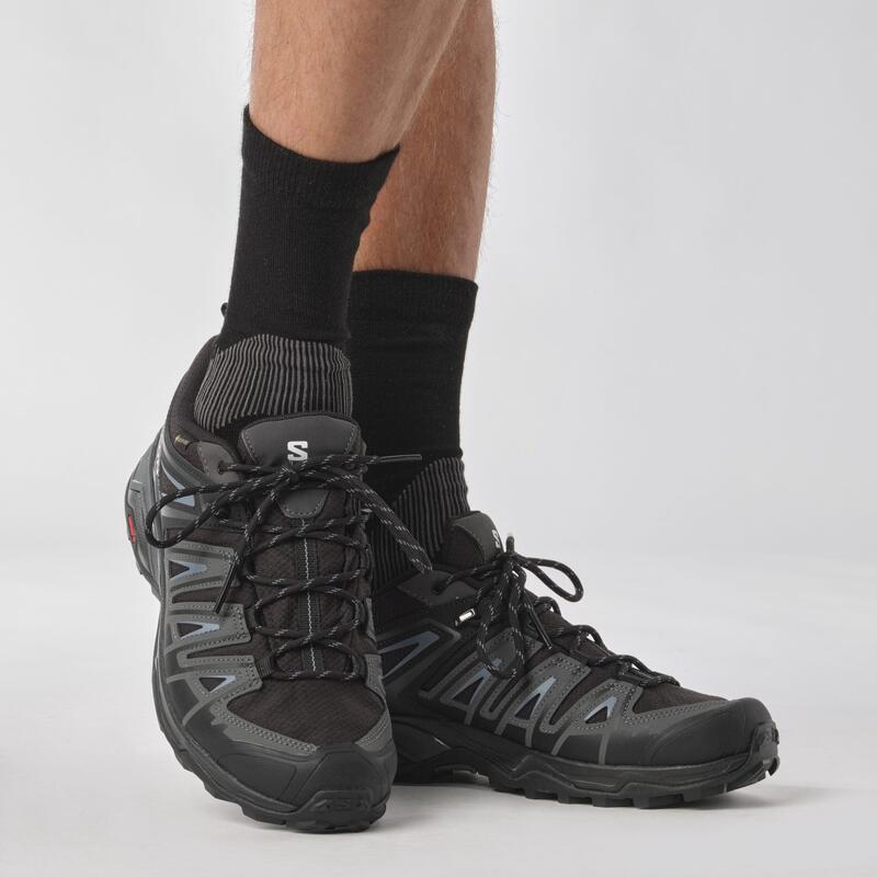 Salomon Pantofi Drumetie Barbati X Ultra Pioneer Gore-Tex Negru