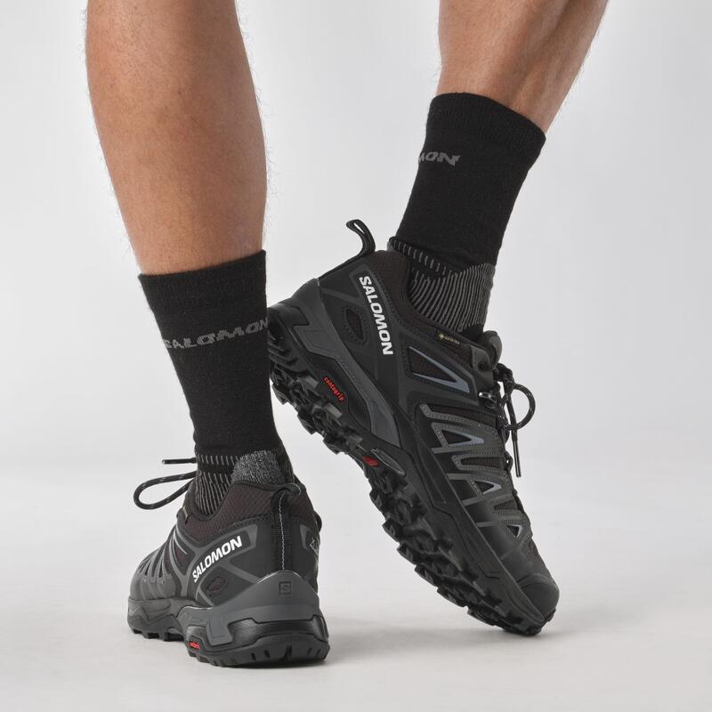 Salomon Pantofi Drumetie Barbati X Ultra Pioneer Gore-Tex Negru