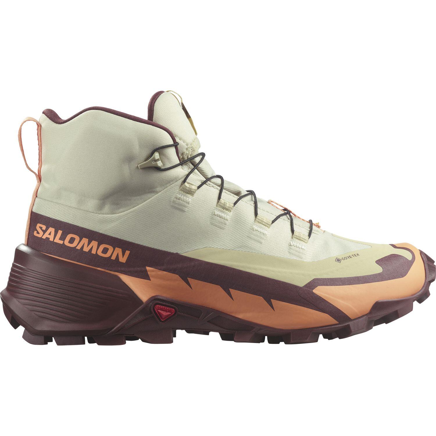 Salomon - Chaussures De Trekking Pour Femmes Salomon Cross Hike Mid Gore-tex 2 - Chaussures De Sport - Multicolore - Decathlon