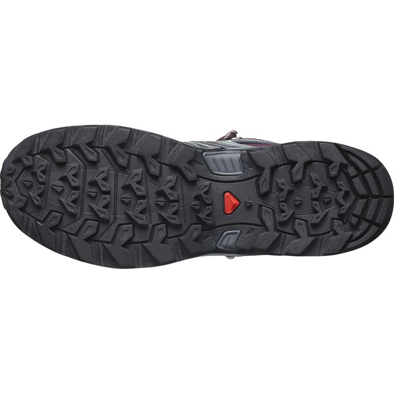 Salomon Ghete Drumetie Femei X Ultra Pioneer Mid Gore-Tex W Visiniu