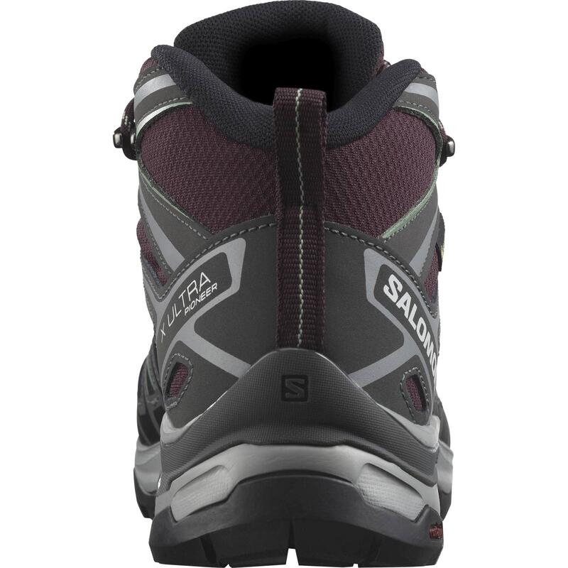Salomon Ghete Drumetie Femei X Ultra Pioneer Mid Gore-Tex W Visiniu