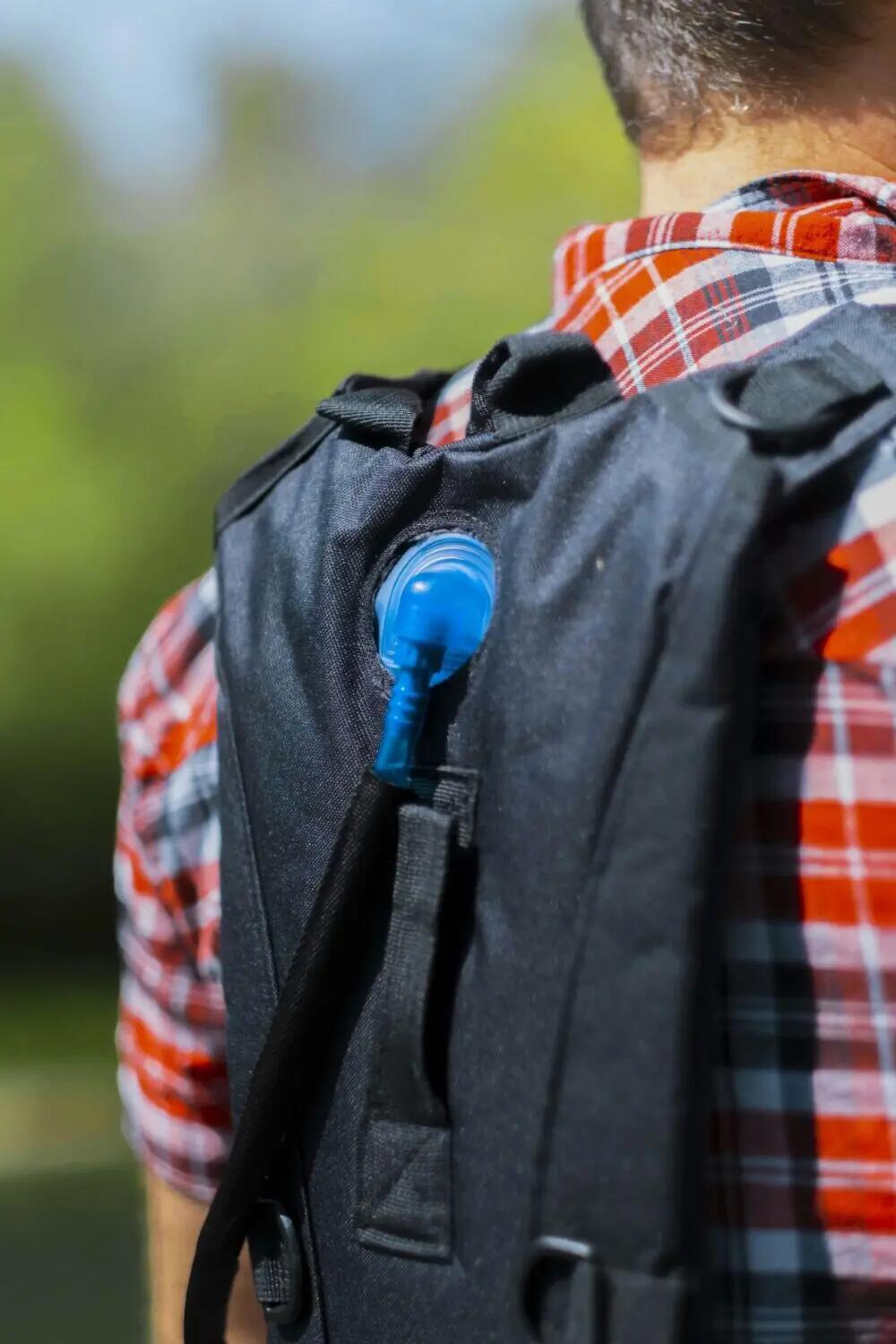 Trinkrucksack mit Trinkblase – "O'Camp" – Fassungsvermögen: 1 Liter 6/6